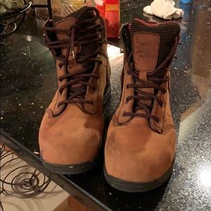 Lacrosse Women’s steel toed size 8 boots